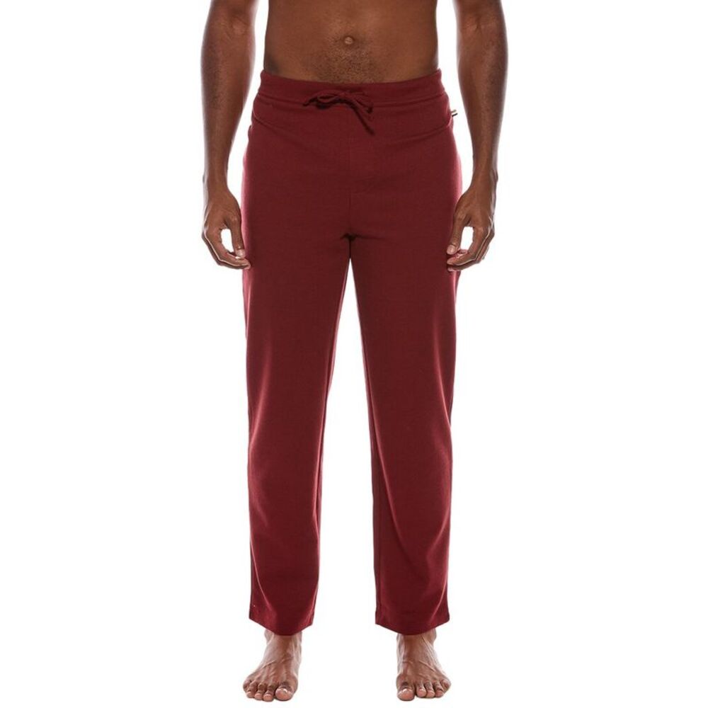 Hugo Boss Mens  Waffle-Knit Lounge Pant, Red